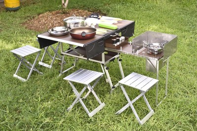 步林户外 以精致小巧、一应俱全、工序模块化，重塑您的户外厨房体验